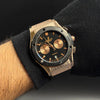 Hublot Funcional Negro - Tablero Negro - Oro Rosa