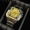 Cartier Metal Plateado Cara Dorado-Dorado