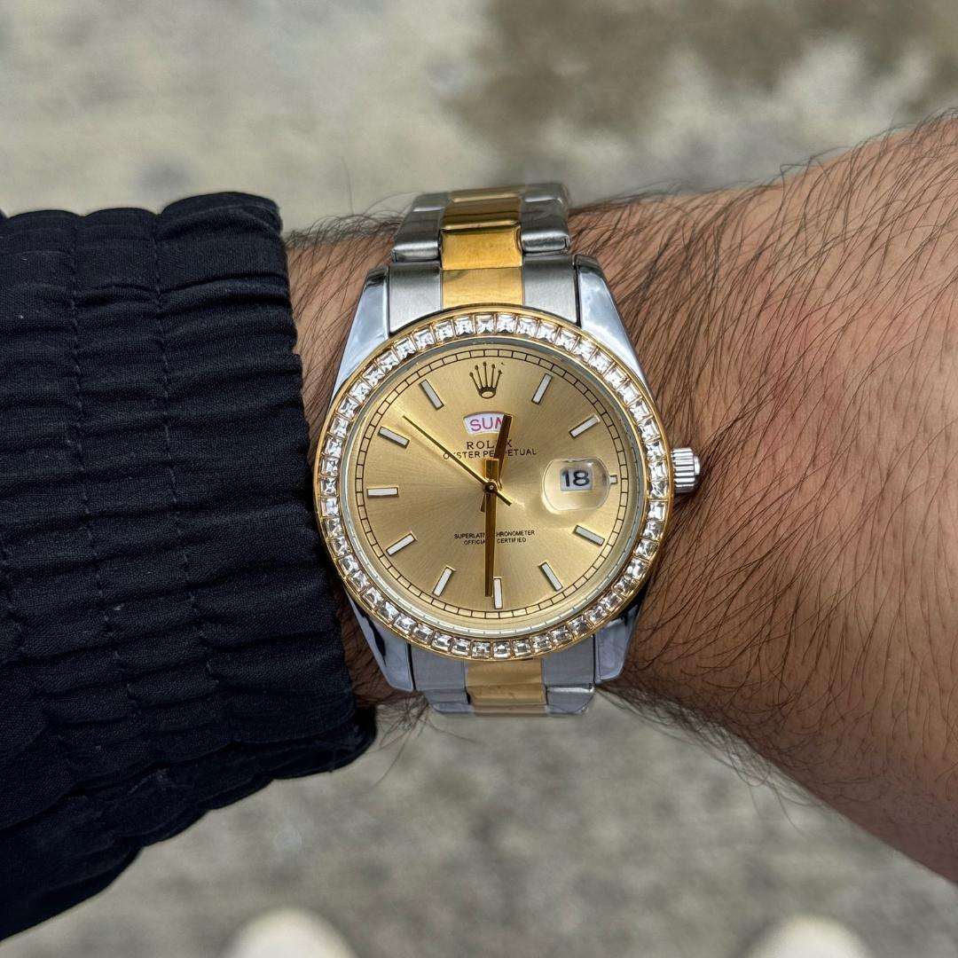 Rolex DayDate Circones - Tablero Dorado