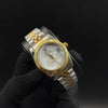 Rolex DateJust 2 Mujer, Bicolor - Tablero Blanco