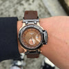 Tissot T-Rce goma Café - Tablero Café