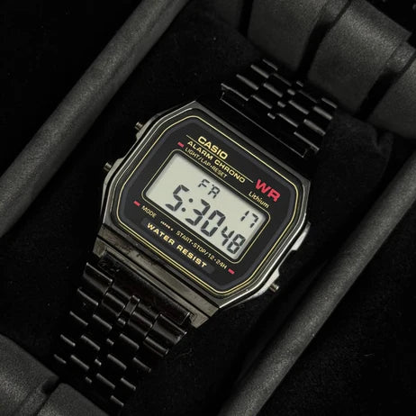 Casio WR Negro - Tablero Negro