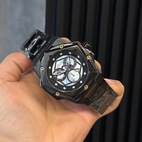 Invicta Estrella Negro - Tablero Plateado