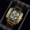 Cartier Metal Dorado Cara Negro