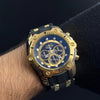 Invicta Speedway Goma Negro - Tablero Negro - Dorado