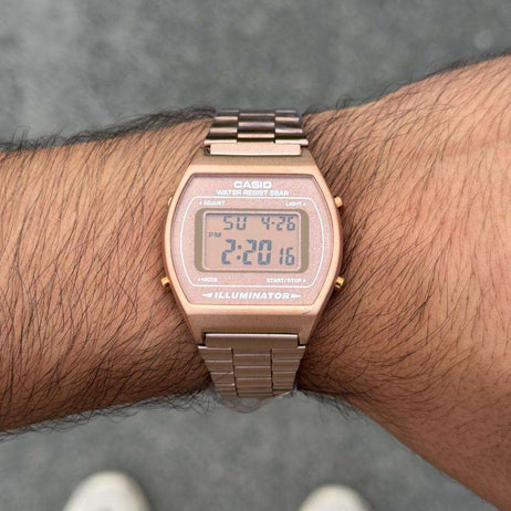 Casio Illuminator new Led Oro Rosa