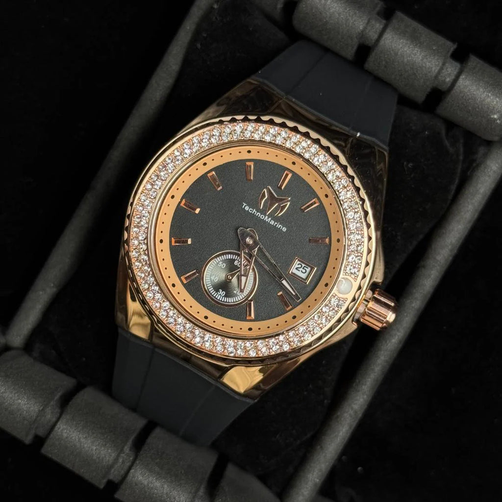 Technomarine Negro Circones - Cara Negro (Mujer)