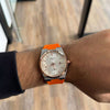Tissot 1853 Naranja - Tablero Plateado