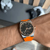 Tissot 1853 Naranja - Tablero Negro